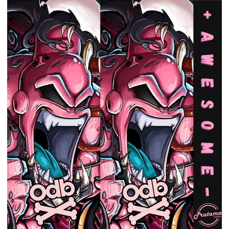 

stiker skin wrap baterai 18650 pelindung penghias baterai odb v8
