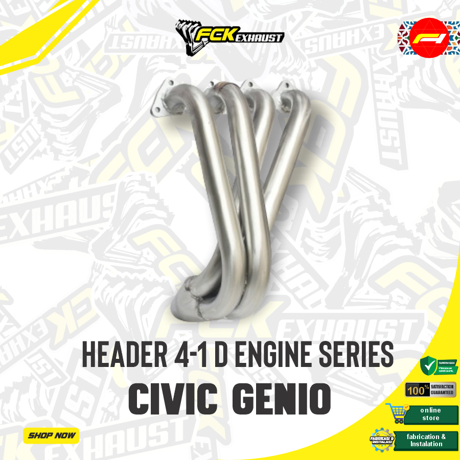 FCK Header Civic Genio 41 Panjang Knalpot Mobil