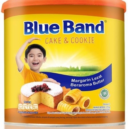 

BLUE BAND CAKE & COOKIE MENTEGA BUTTER HALAL 2kg