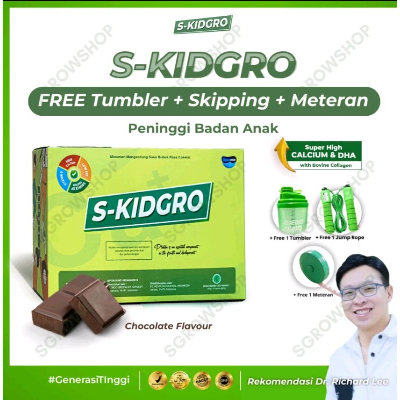 

S-KIDGRO Susu Peninggi Badan Terbaik Untuk Anak