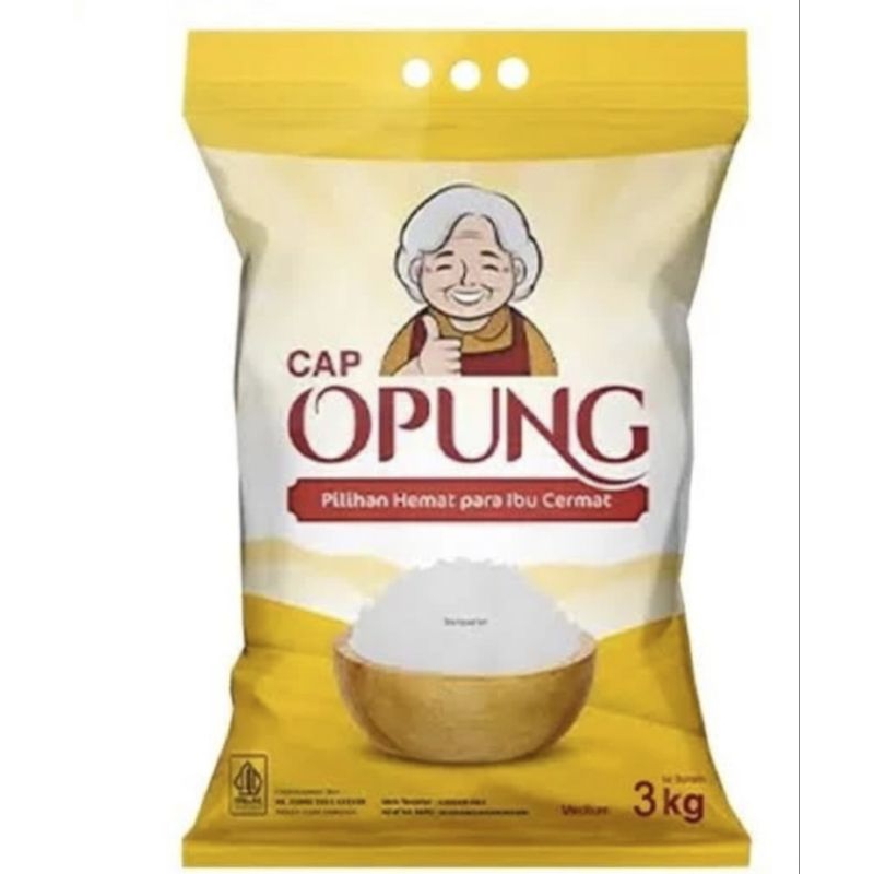 

Beras Premium Cap Opung 3 KG