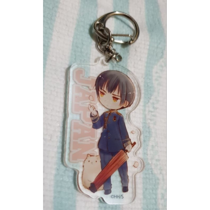 Merchandise Anime Hetalia World Stars // Acrylic Keychain Collection Vol. 1 // Japan // Keyholder