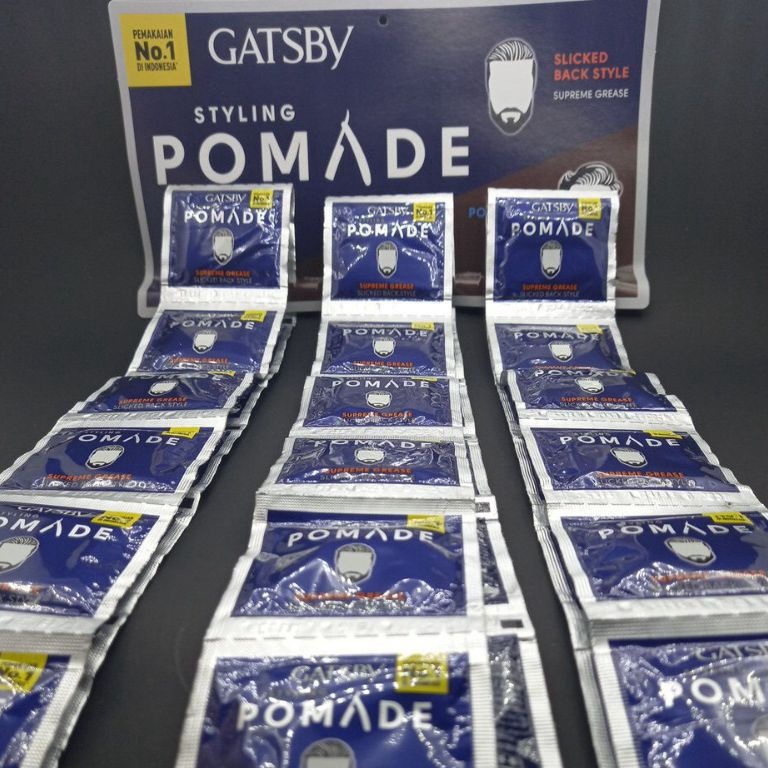 Gatsby Sachet Series | Styling Pomade - Gatsby WG - Gatsby Treatment Hair Cream | TnT Beauty Shop