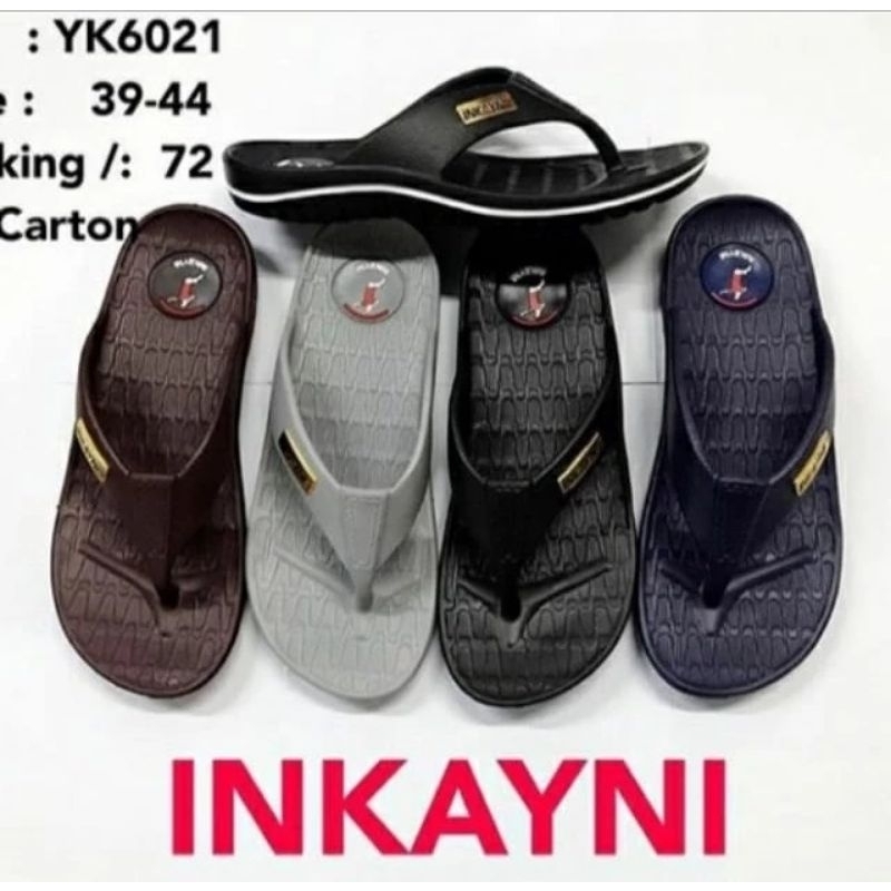 Sendal Jepit Pria Karet Inkayni Size Jumbo / Sandal Pria Dewasa Inkayni