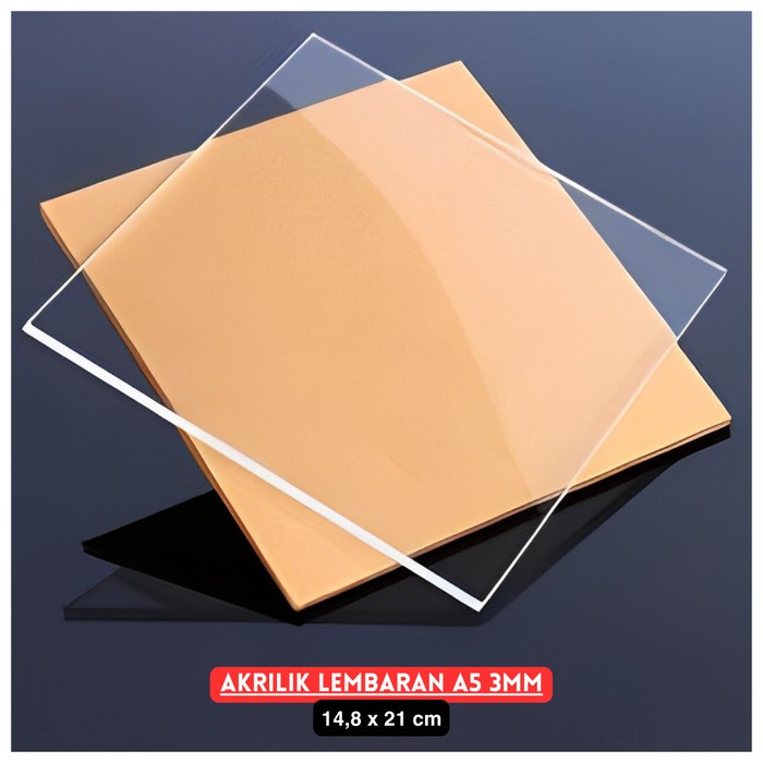 

LEMBARAN AKRILIK A5 2MM BENING ACRYLIC GROSIR BERKUALITAS