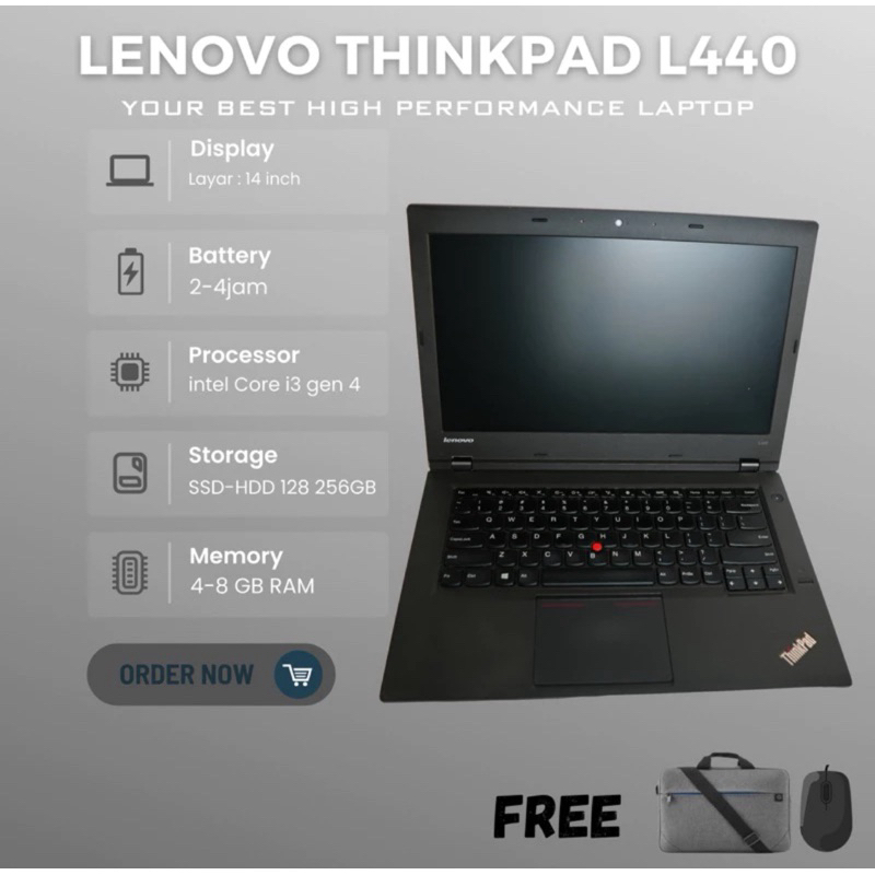 Lenovo thinkpad L440 core i3