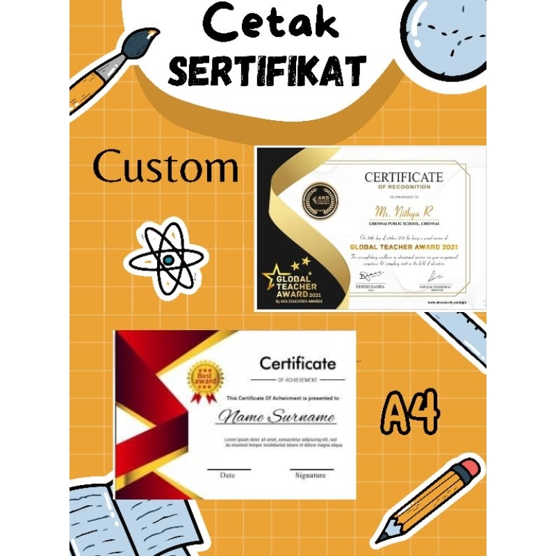 

Cetak Sertifikat