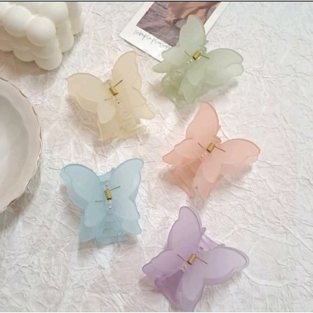 stuffbybe - Jepit kupu-kupu jedai lucu butterfly jepit rambut korea cute  transparant grosir murah l