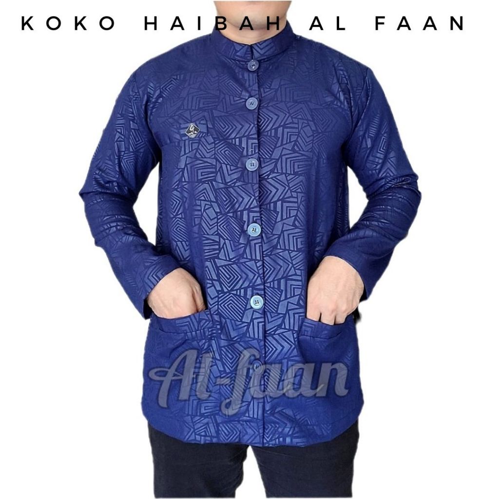 Promo Diskon KOKO HAIBAH AL FAAN - Baju Haibah Kurta Gamis Koko Alfaan Haibah lengan Panjang