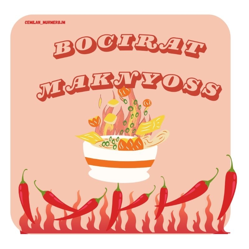 

BOCIRAT MAKNYOSS MURMER || cemilan_murmerbjm