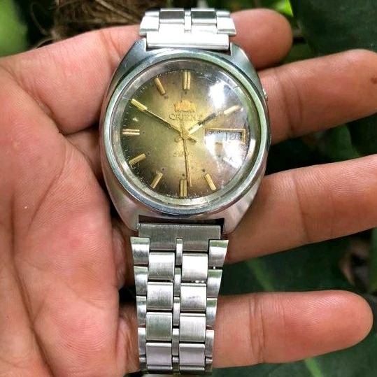 jam tangan Orient 21jewels automatis