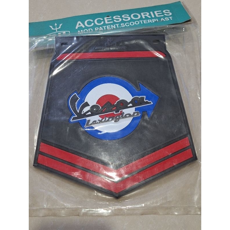 Kepet Mudflap Logo Vespa Super Sprint Vbb Pts 7