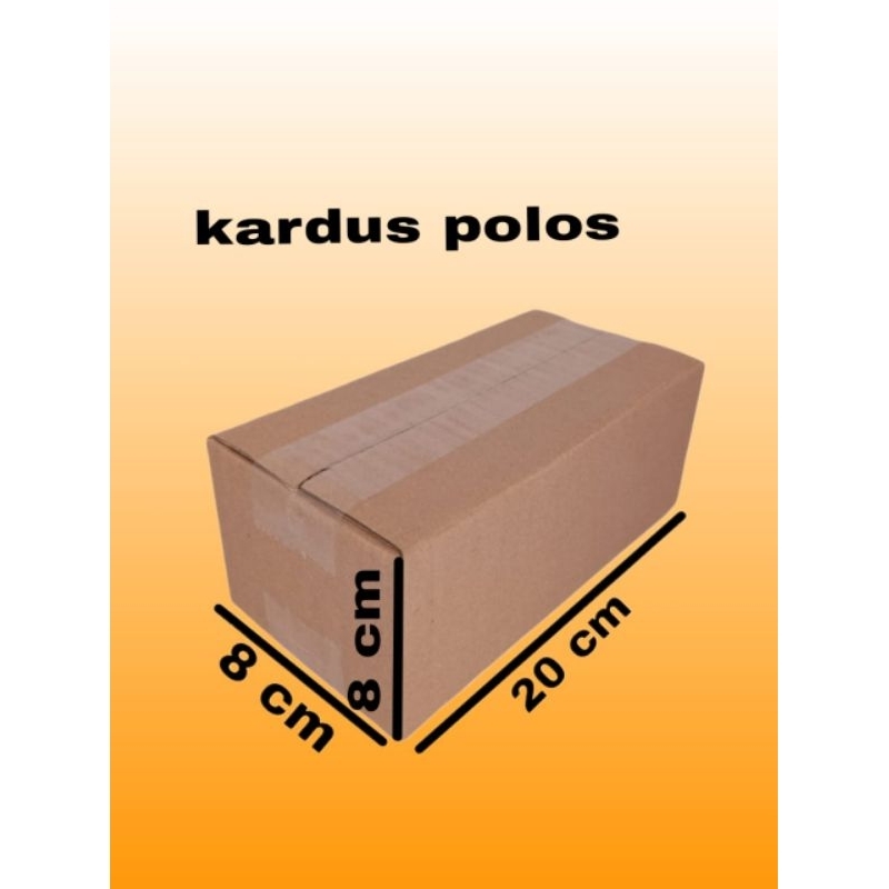 

kardus packing UK 20x8x8 kardus kecil kardus polos