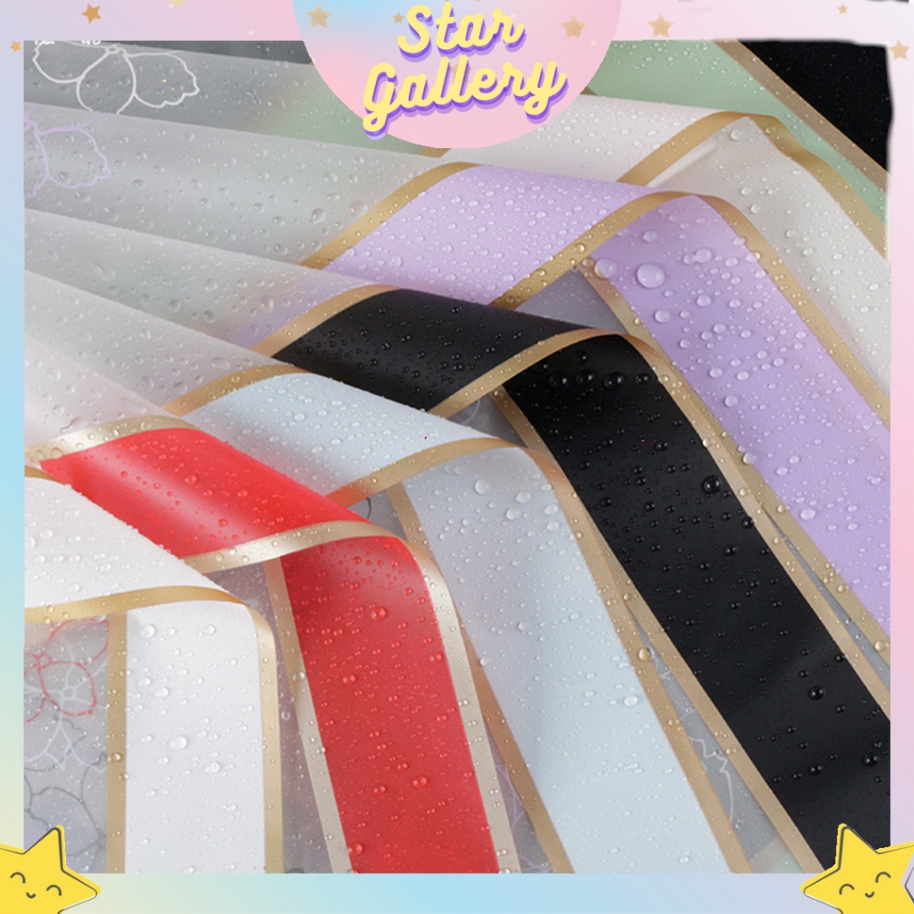 

(1 PACK ISI 20 LEMBAR) Kertas Buket Bunga Motif Sakura Bunga Flower Wrapping Motif Sakura Transparan KB6270