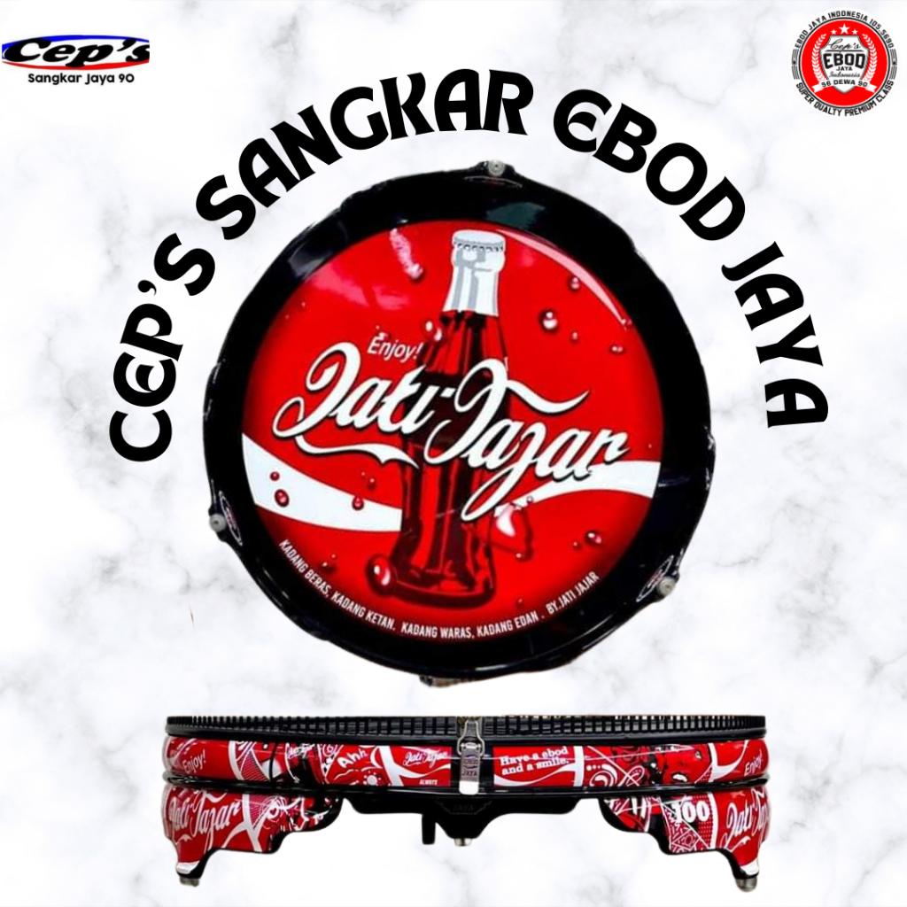 TEBOK PVC DECAL SANGKAR MURAI NO 2 COCACOLA