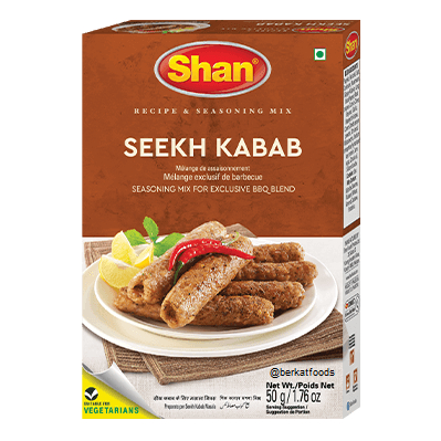 

Seekh Kabab Shan / Bumbu Shish Kebab /Seasoning Mix Barbeque Blend BBQ