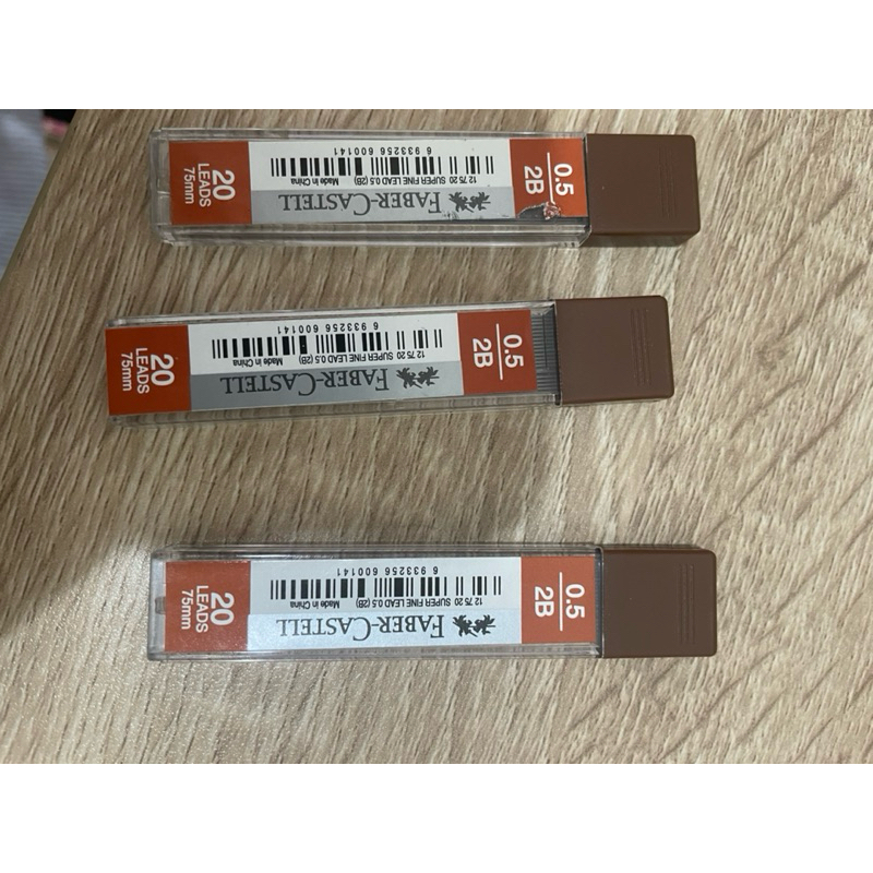 

NEW Faber castell isi pensil pencil mekanik 2B