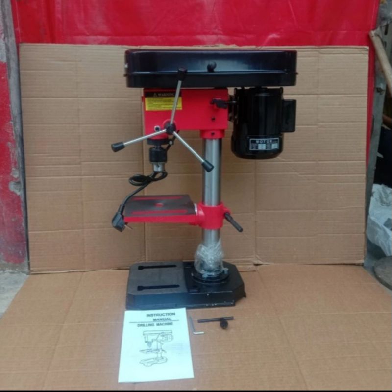 MESIN BOR DUDUK 13MM JLD BOR MAGNIT 350 WATT BENCH DRILL