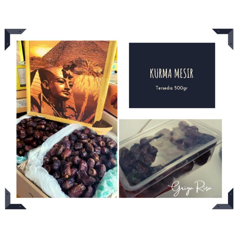 

Kurma Mesir golden valley 500gr