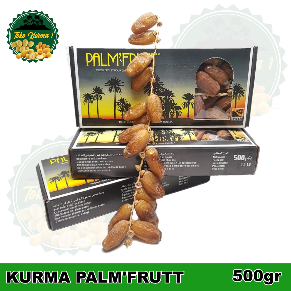 

Kurma Palm frutt 500gr/Palm fruit/Palmfrutt/Kurma Tangkai Tunisia