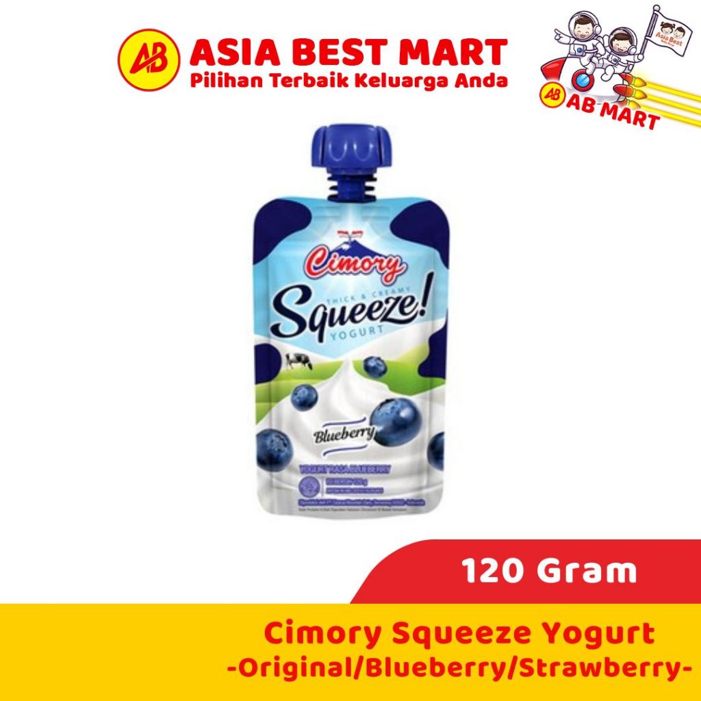 

Cimory Squezze 120gr Yogurt Blueberry Strawberry Original Susu Fermentasi (Gosend/Grab)