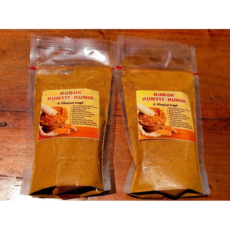

BUBUK KUNYIT ATAU KUNIR 100 GRAM