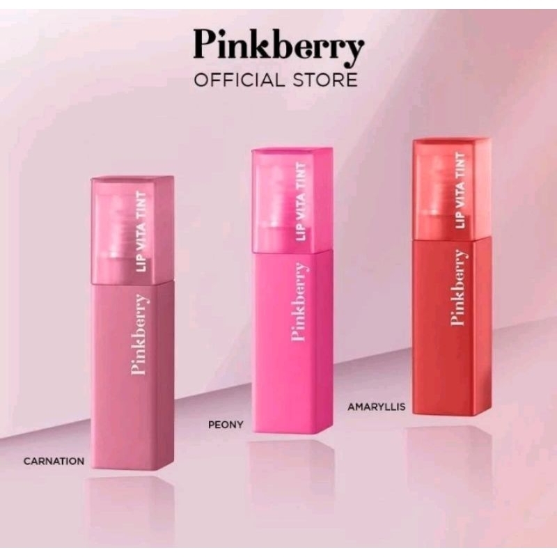 PINKBERRY Lip Vita Tint 4g { TANPA COVER/BOX EXP 2025 }