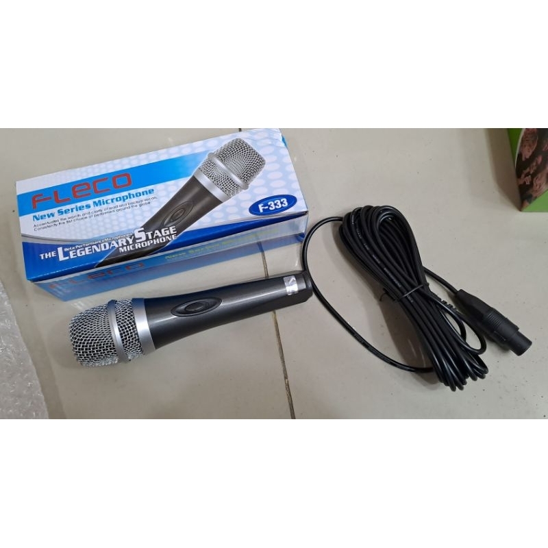 MIC FLECO F 333 HARGA MURAH KUALITAS BAGUS / MIC KABEL PROFESSIONAL FLECO F 333