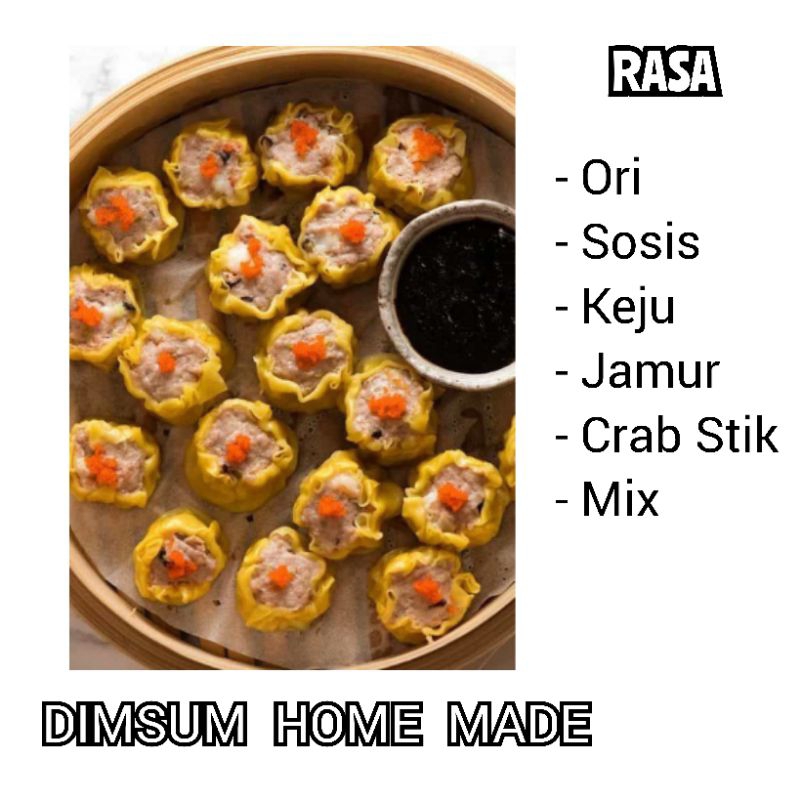 

Dimsum Frozen Dimsum Home made Makanan Frozen