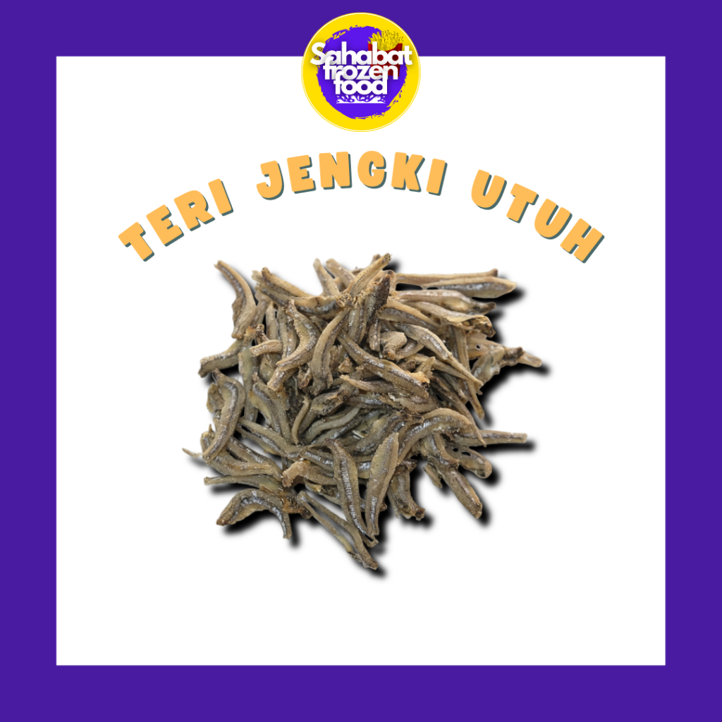 

Teri Jengki Utuh Tanpa Kepala / Ikan Asin