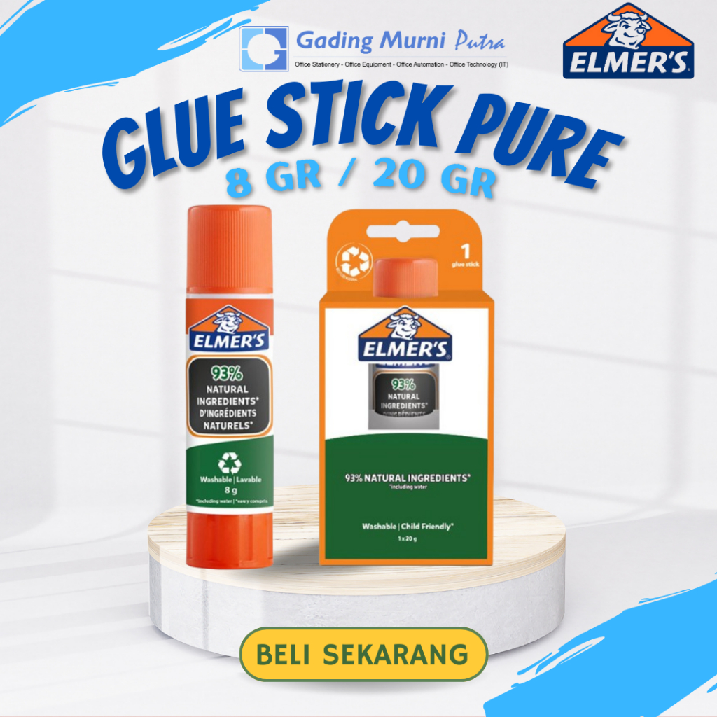 

ELMER'S NATURAL INGREDIENTS PURE SCHOOL GLUE STICK