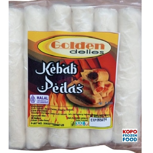 

Golden Delies Kebab Isi 6pcs
