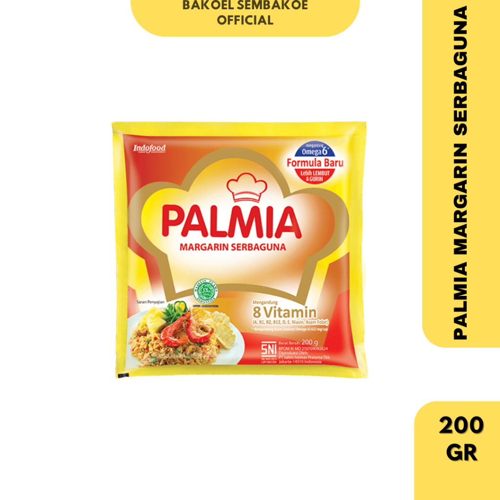 

PALMIA Margarine Serbaguna 200gr