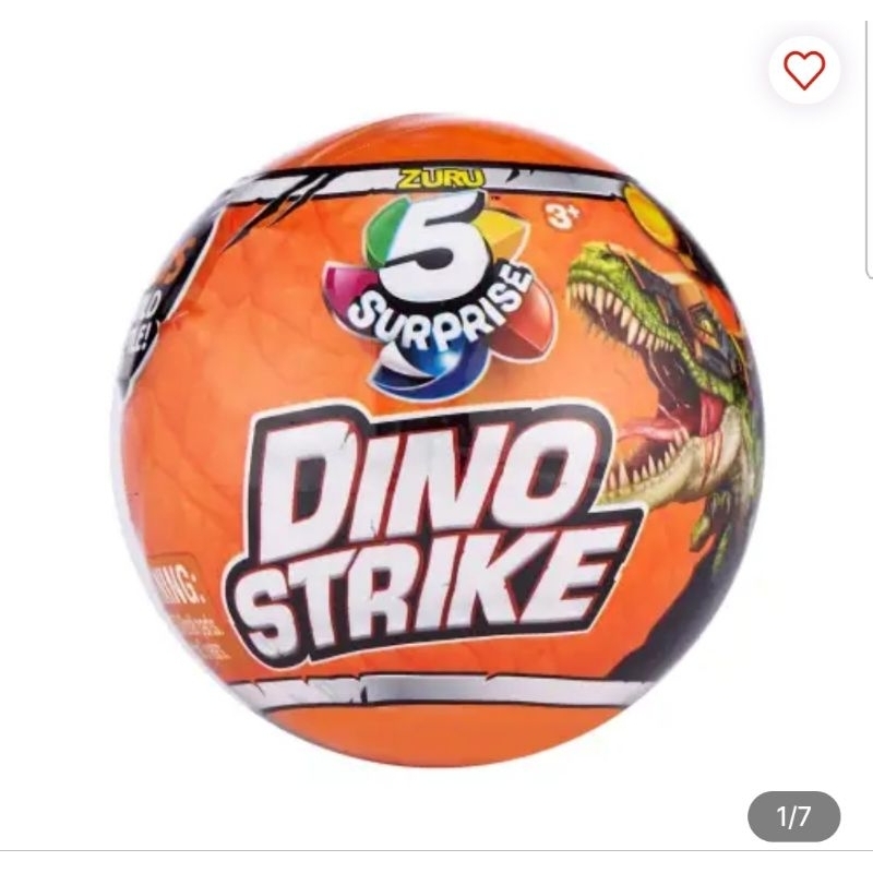 Zuru Playset 5 Surprise Dino Strike S2