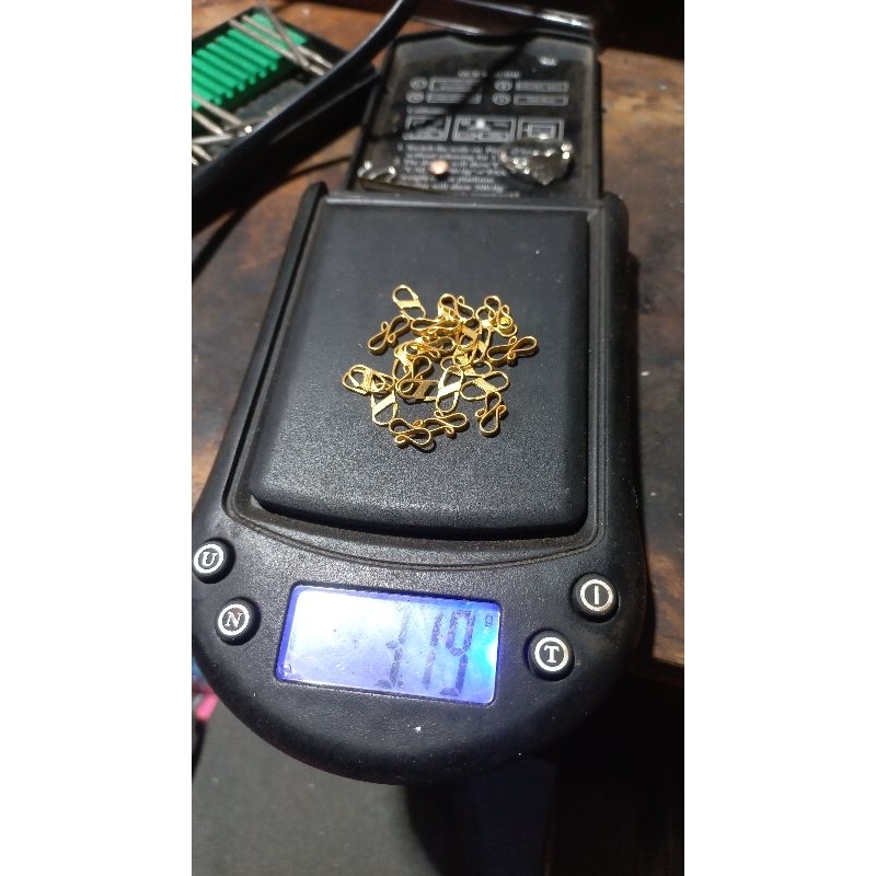 kokot emas muda kalung dan gelang