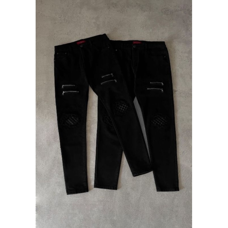 Rucas Diamond Leather Jeans Original A New Era Begins BNIP