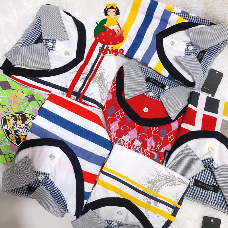 Kemeja Kaos Kerah Polo Anak Laki laki import