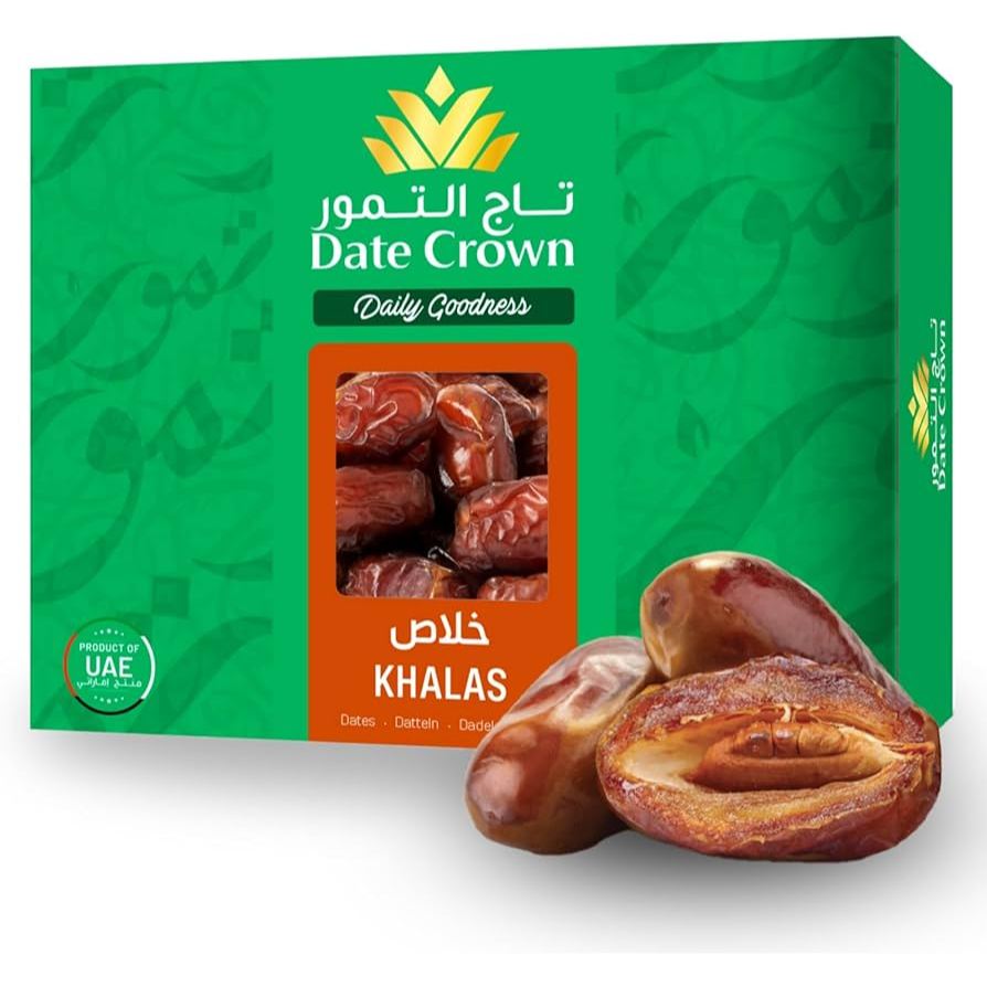 

Kurma Khalas - Kurma Date Crown Lembut & Empuk Kurma Date Crown Khalas 1kg Kualitas Premium