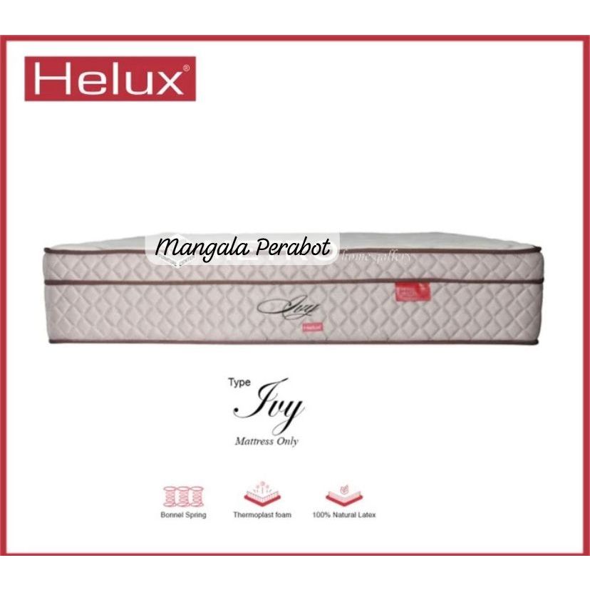 Mattras Springbed Helux Ivy (latex) ~free bantal