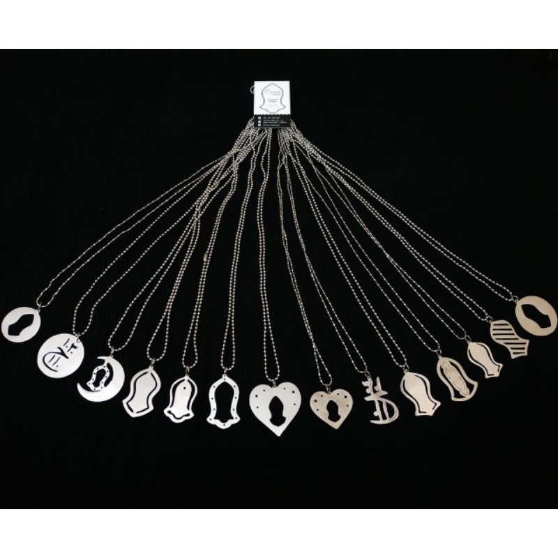 Kalung Monel Terompah Kalung Monel Couple Kalung Monel Trend Masa Kini