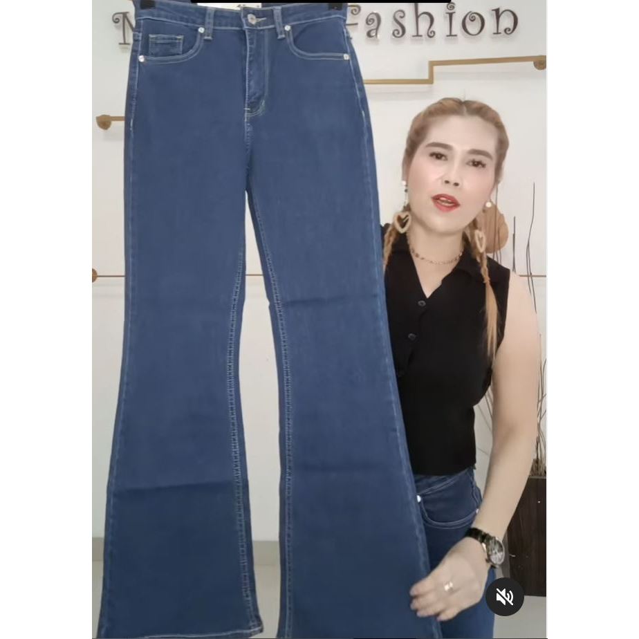 Mischa & Brandon Jeans Cutbray Premium Import Quality | Celana Jeans Kulot Premium Mischa & Brandon