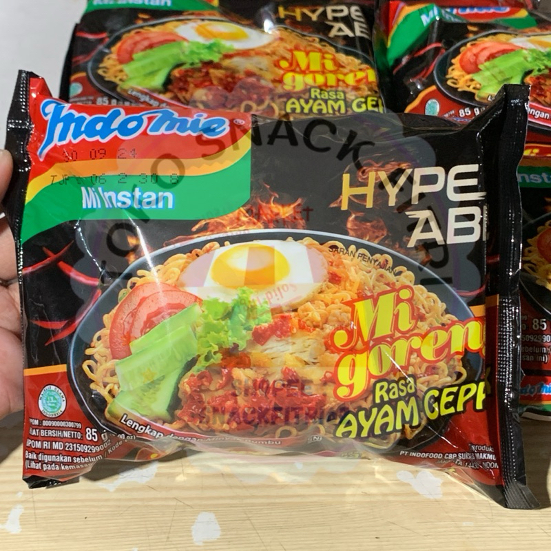 

MIE INSTANT INDOMIE AYAM GEPREK 5 PCS