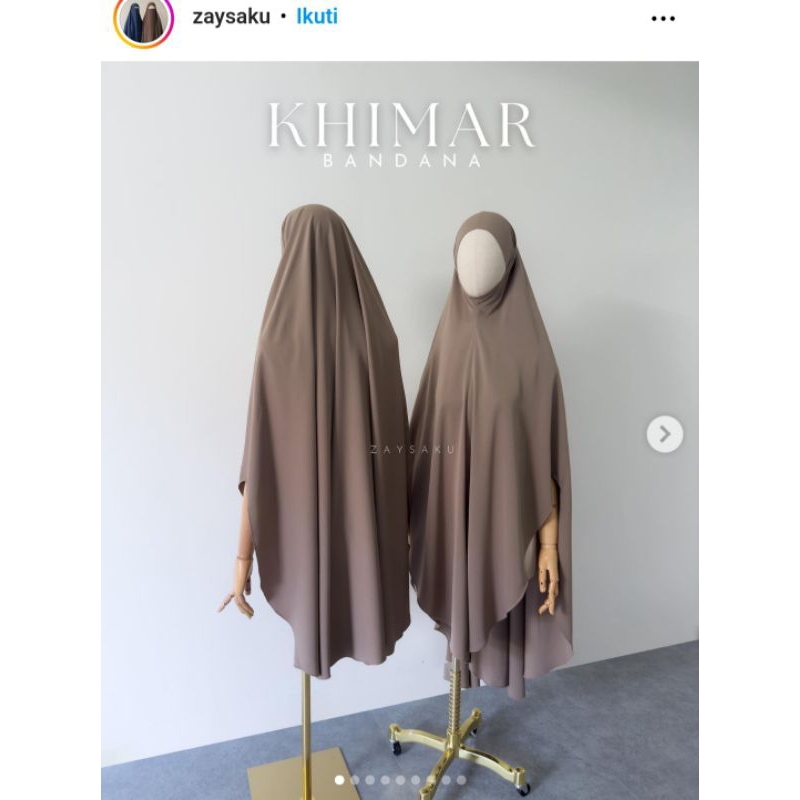 khimar bandana zaysaku