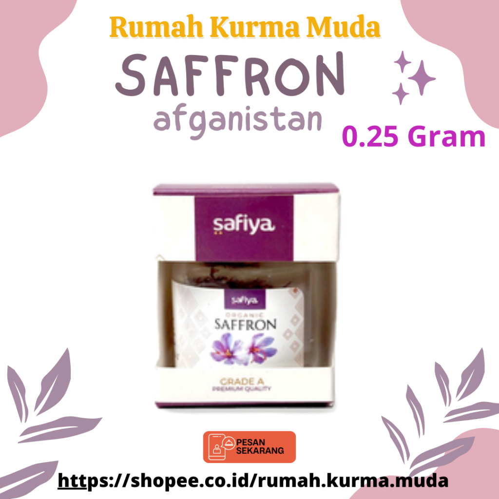 

RumahKurmaMuda - Saffron Afganistan Super Negin Grade A 0,50 gram | Safron Afgan Ori | Safron Asli | Saffron Super Negin 0.50gram Premium | Saffron Super Negin 0,5gr Afganistan | Gred A Saffron Safron