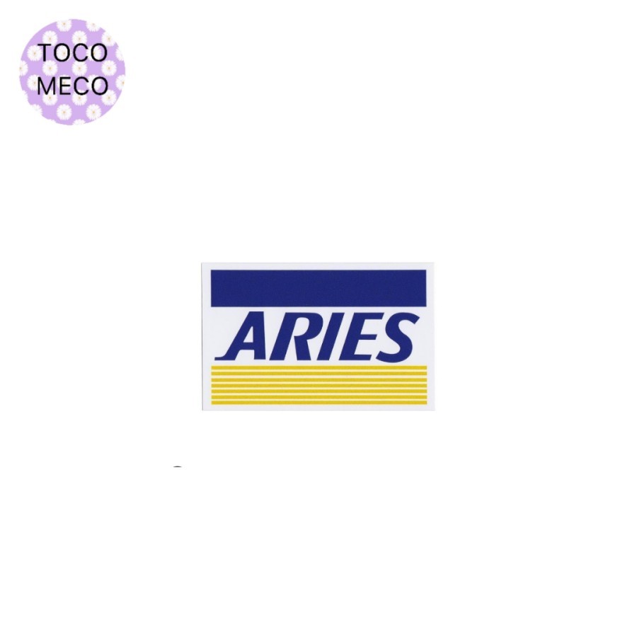 stiker ARIES Arise visa logo stiker