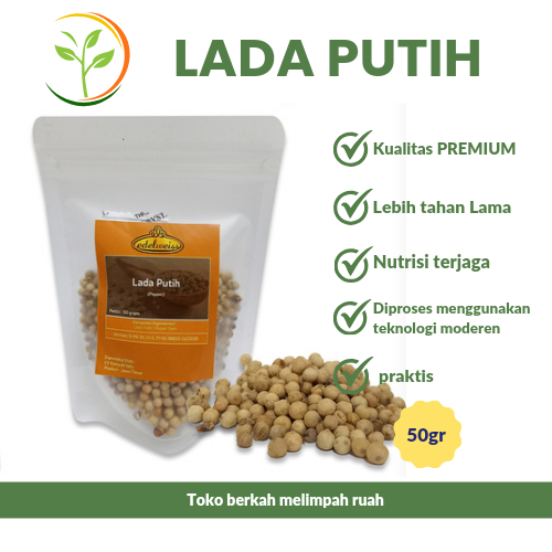 

Lada Putih / Merica (pepper) 50gr