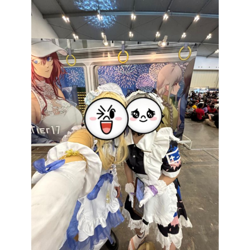 Sanymucos Silver Wolf Maid Costume Cosplay