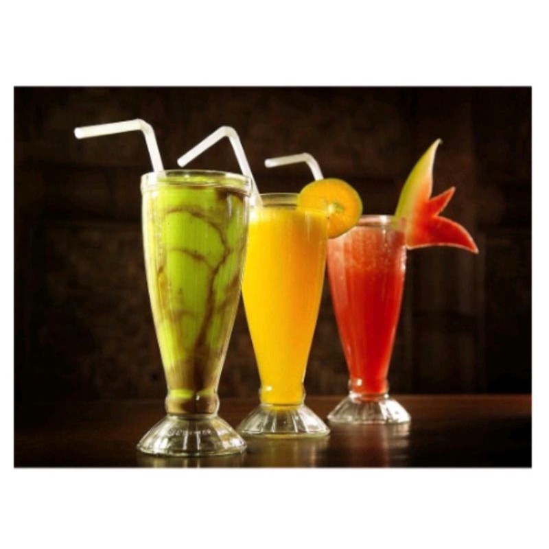 GELAS JUICE 450ML / GELAS MELAMIN / GELAS TRANSPARAN (HARGA SATUAN) GELAS PLASTIK BENING JUS JUICE B