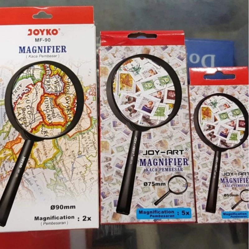 

Kaca Pembesar Joyko 90mm Magnifier MFR-90 Glass Lens