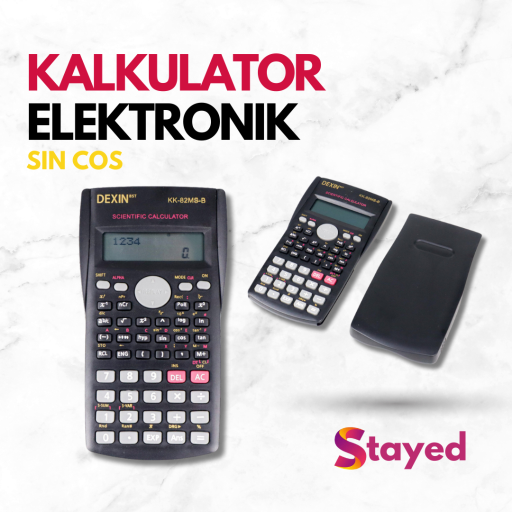 

Kalkulator Elektronik Scientific Calculator Accounting Akuntansi Akuntan Sin Cos